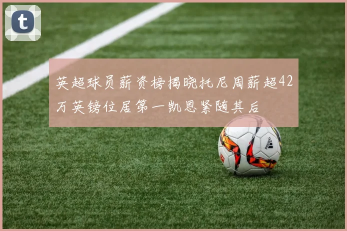 英超球员薪资榜揭晓托尼周薪超42万英镑位居第一凯恩紧随其后